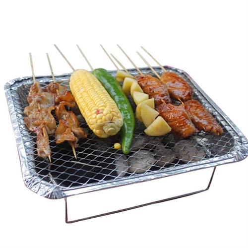 One-Time Use Instant Light Disposable BBQ Grill