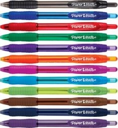 Retractable Ball Point Pens - 12