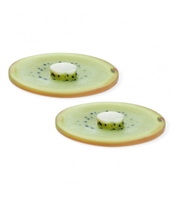 Charles Viancin Airtight Silicone Drink Covers, Set Of 2 - Kiwi