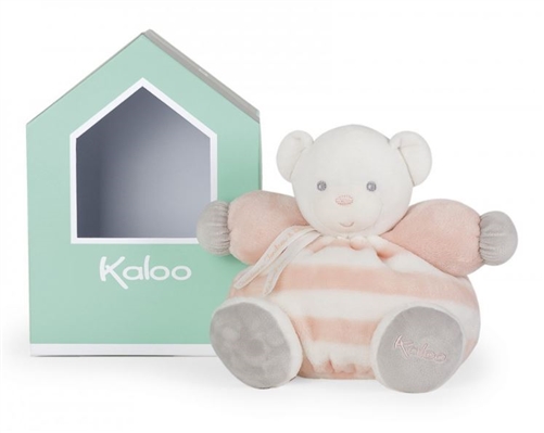 Kaloo K960083 BEBE PASTEL CHUBBY BEAR SOFT TOY 25 CM / 9.8'' - Peach & Cream