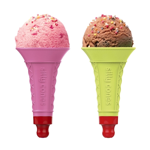 Silly Conesâ„¢ - Reusable Ice Cream Cone, 4 Colours