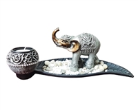 Elephant Candle Holder Set