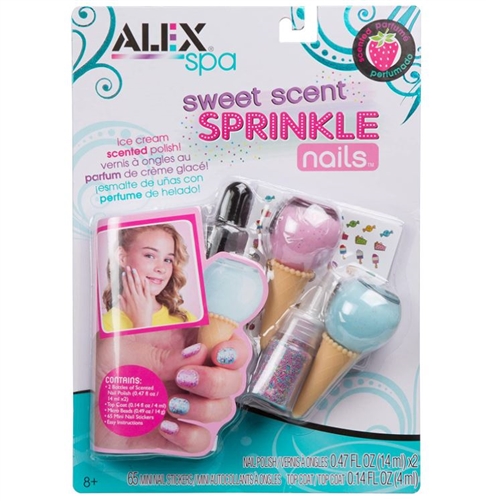 Alex Spa Sweet Scent Sprinkle Nails