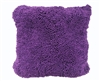 Home Trend Decorative Cushion - Purple/Black