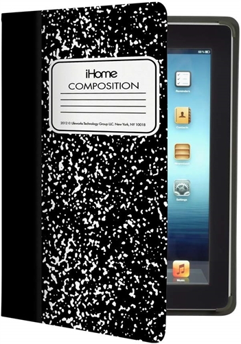 iHome Composition Notebook Folio Case for iPad