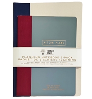 Think Ink 2-pack Planning Notebooks With Perpetual Planner