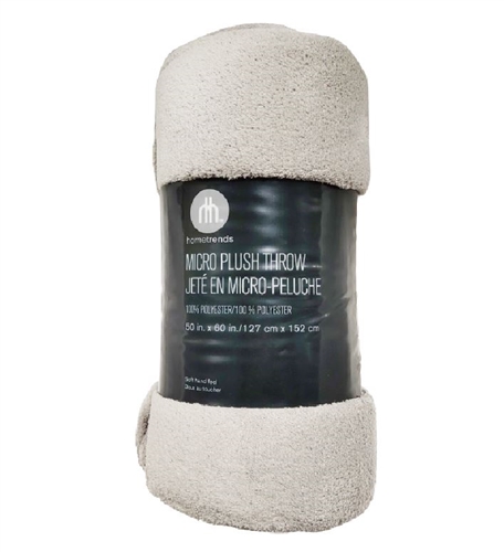 Home Trends Micro Plush Throw