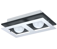 Eglo BELLAMONTE LED Ceiling/Wall Light, 2x LED