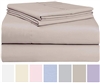 Swan Linens - 4 pc Cotton Blend Sheet Set, Queen