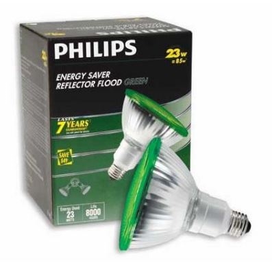 PHILIPS EnergySaver Reflector CFL 23W PAR38 Bulb