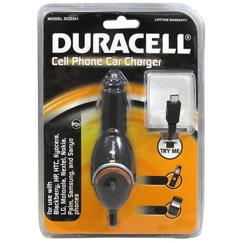 Duracell Black Universal Micro-USB Car Charger