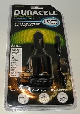 Duracell 3-in-1 Charger FD4102