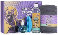 MY BFF LOVE Pet Grooming Gift Set For Cats & Dogs, 4 Pcs