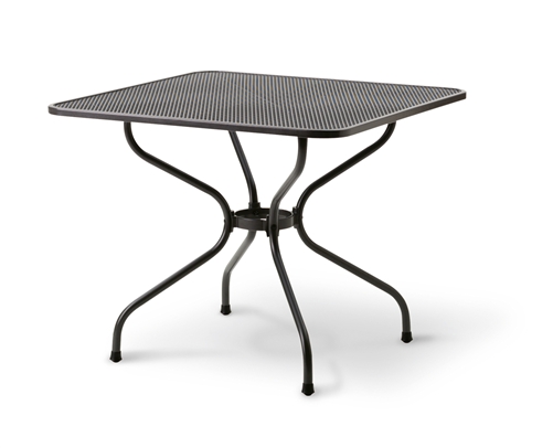 MESH TOP TABLE, 32" SQUARE