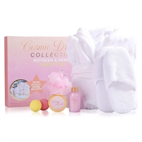 Spa Luxetique Cosmic Dreams Citrus Spa Gift Set, 7 Pcs