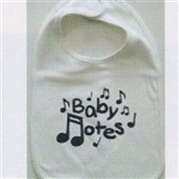 Baby Notes Bib