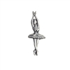 Ballerina Pewter Pin