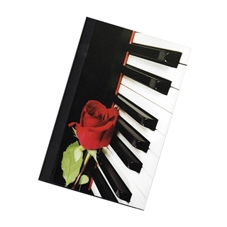 Piano and Rose Journal