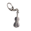 Cello Pewter Keychain