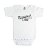 Onesie-A MINOR-White 6 to 12 months