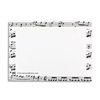 White Mozart Script Post it Notes