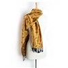 Pashmina Scarf-Gold