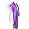 Purple Pashmina Scarf with Treble Clefs