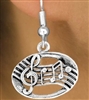 Musical Staff Earrings