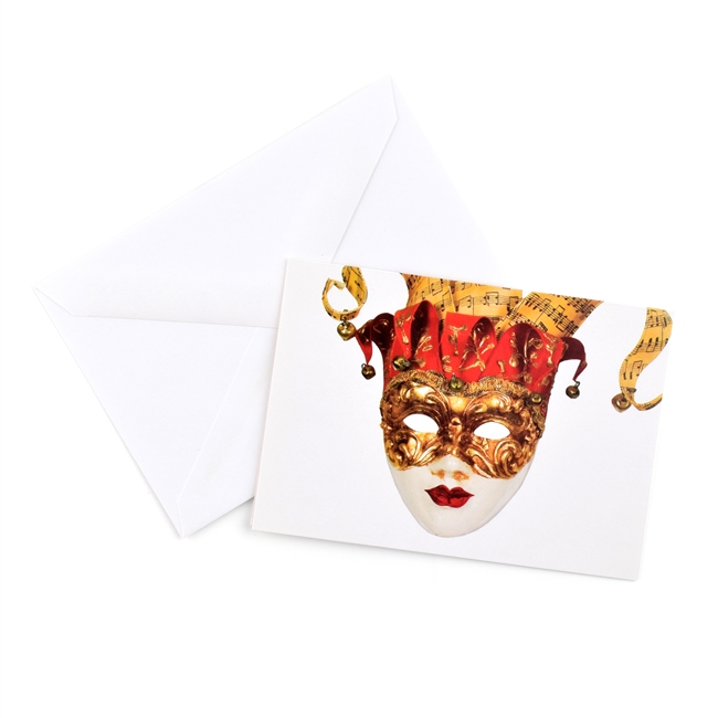 Music Masquerade Mask - Boxed Notecards