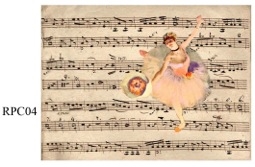 Hologram Postcard - Ballerina