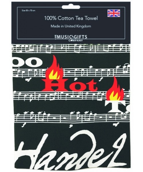 Too Hot To Handel Tea Towel