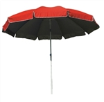 B1347 - The 100" Large Ten Panel Patio/Beach Umbrella with Fiberglass Frame