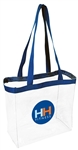 B3004 - The 12"x12"x6" Clear Open Tote Bag