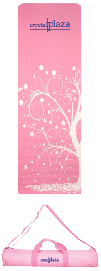 B8059 - The Full Length Patterned Yoga Mat and Case