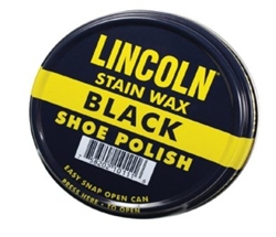 Lincoln USMC Black Stain Wax Shoe Polish