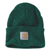 CARHARTT WATCH CAP CADMIUM GREEN/SHADOW MARL