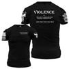 VIOLENCE BACK PRINT TEE