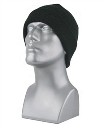 3M Thinsulate Lined Black Knit Hat