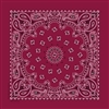 BURGUNDY PAISLEY BANDANA