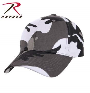 LOW PROFILE CAMO BALL CAP CITY