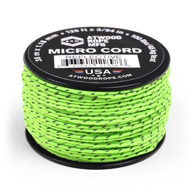 BRAIDED MICRO CORD-REFLECTIVE