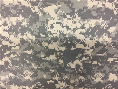 Army Digital Camo Fabric - Ripstop Poly/Cotton