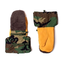 US Army Extreme Cold Weather Mittens - Woodland