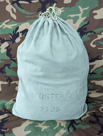 USED GI COTTON LAUNDRY BAG