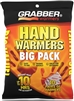 10 PACK GRABBER DISPOSABLE HAND WARMERS