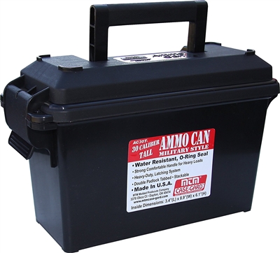 MTM .TALL 30 cal PLASTIC AMMO CAN