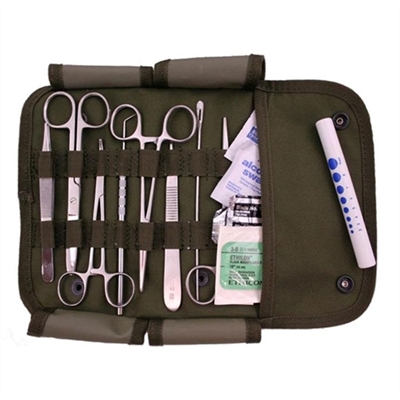 Elite First Aid Military Style Surgical Kit - 3 colors