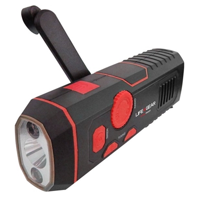 STORMPROOF CRANK RADIO LIGHT