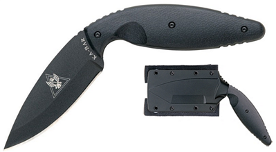 Ka-Bar Large TDI Plain Black Knife