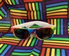 Retro rainbow sunglasses